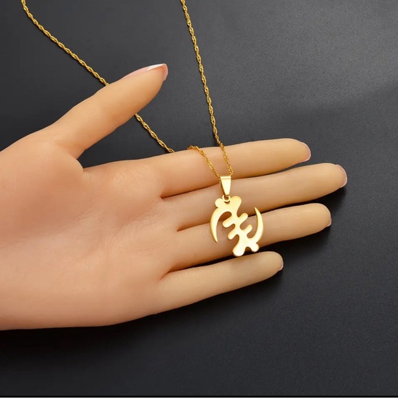 Africa symbol necklace - Picture 2 of 4